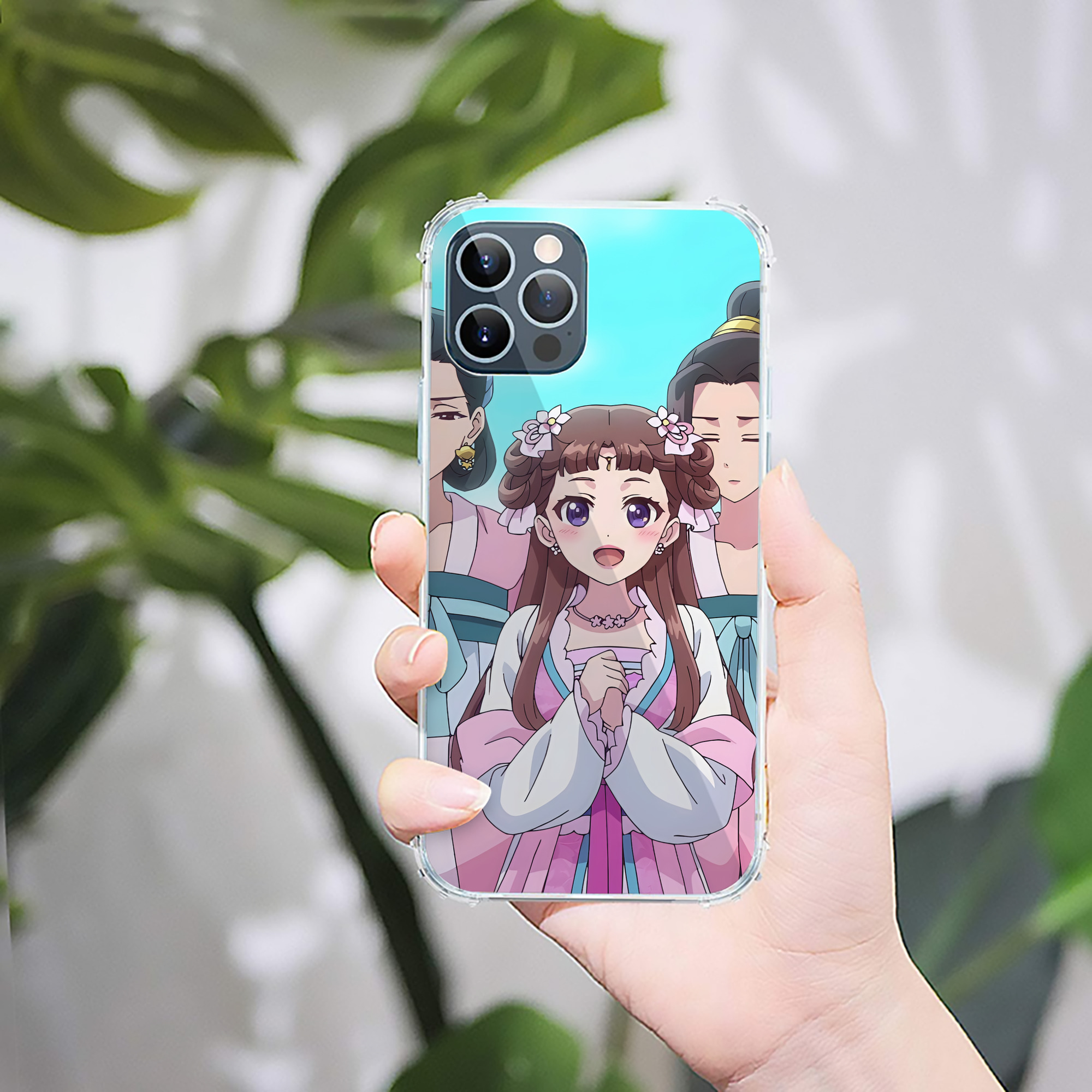 （画像用） 薬屋のひとりごと The Apothecary Diaries 【iPhone 12シリーズ対応】透明スマホケース（クリアソフトケース）